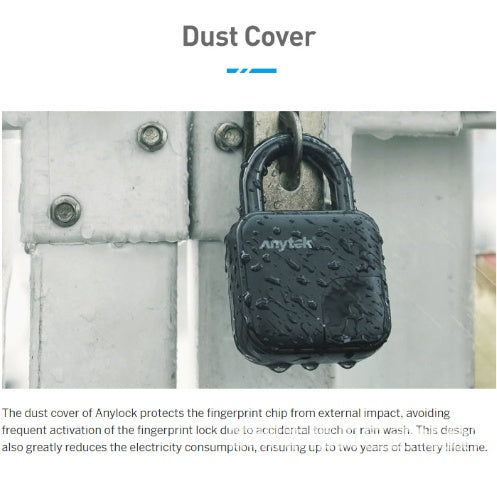 Candado Inteligente con Huella Dactilar – Seguridad Biométrica para Hogar, Viaje y Equipaje, Antirrobo y Resistente al Agua